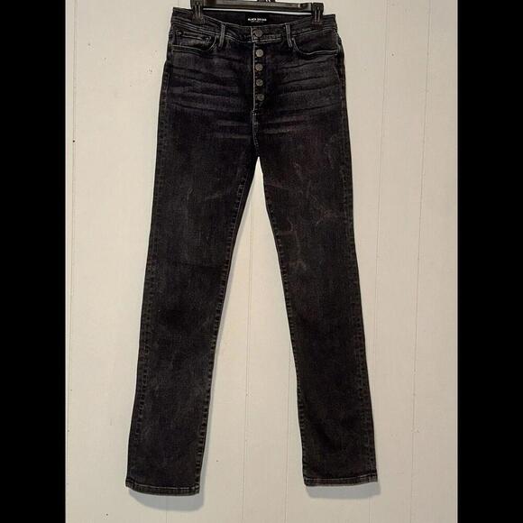 Black Orchid Button Fly Size 30 Black Jeans - Picture 1 of 8